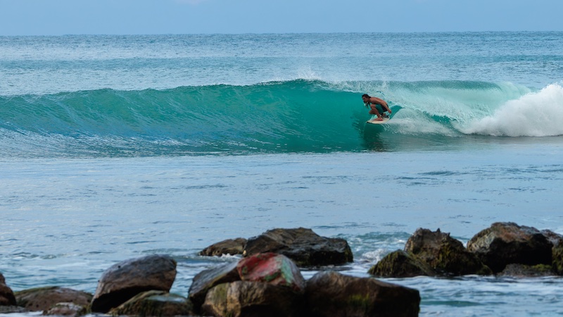 Tortola surfing