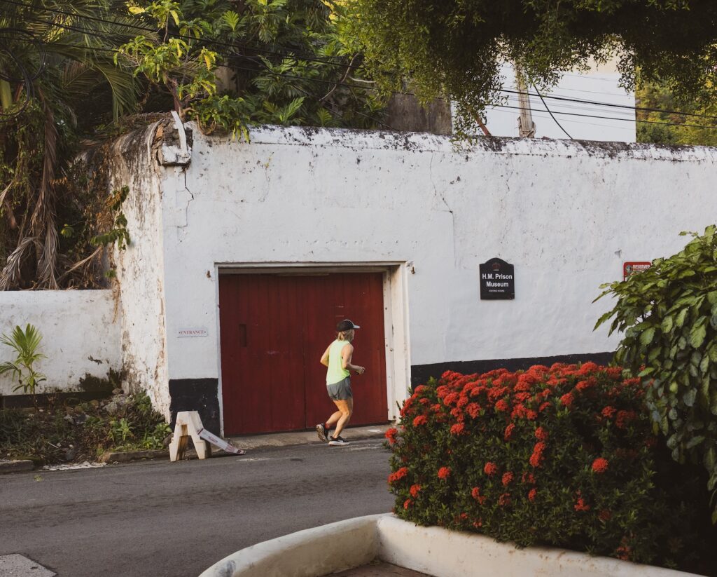 bvi prison and early morning runner