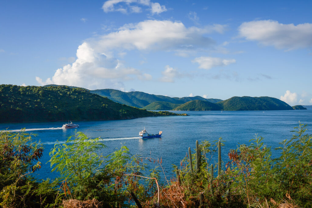 ferries in the channel tortola bvi