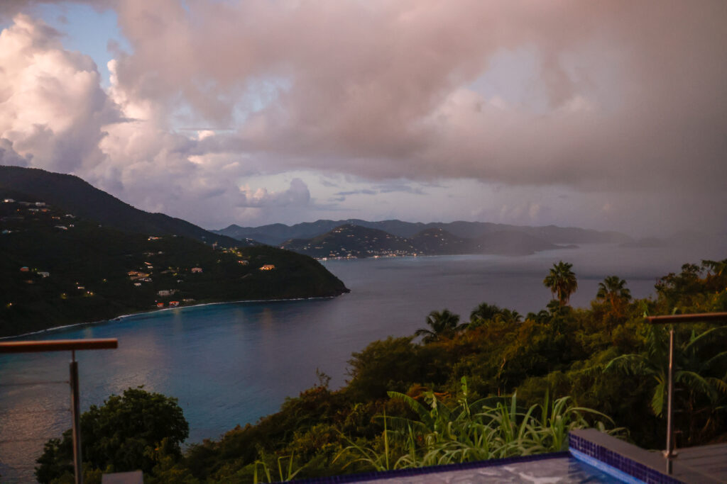 rainy morning tortola bvi