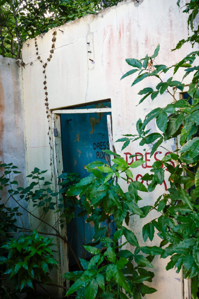 old changing room smugglers cove